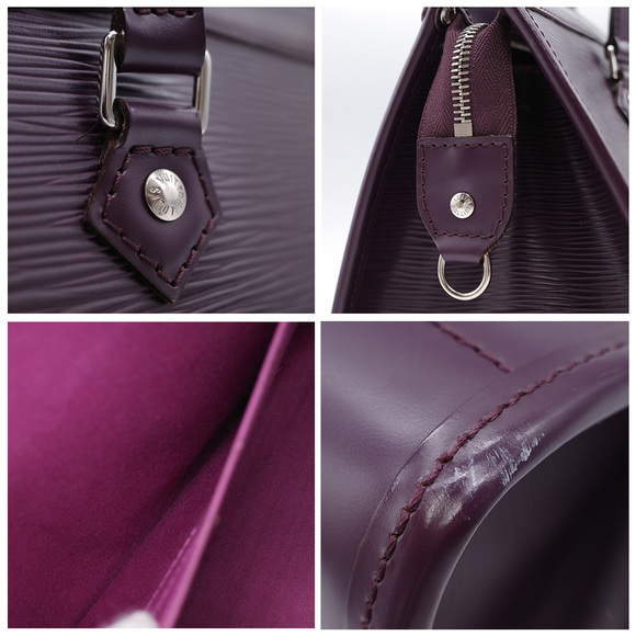 Louis Vuitton Madeleine PM Handbag Epi Cassis Shoulder Bag - Picture 8 of 8